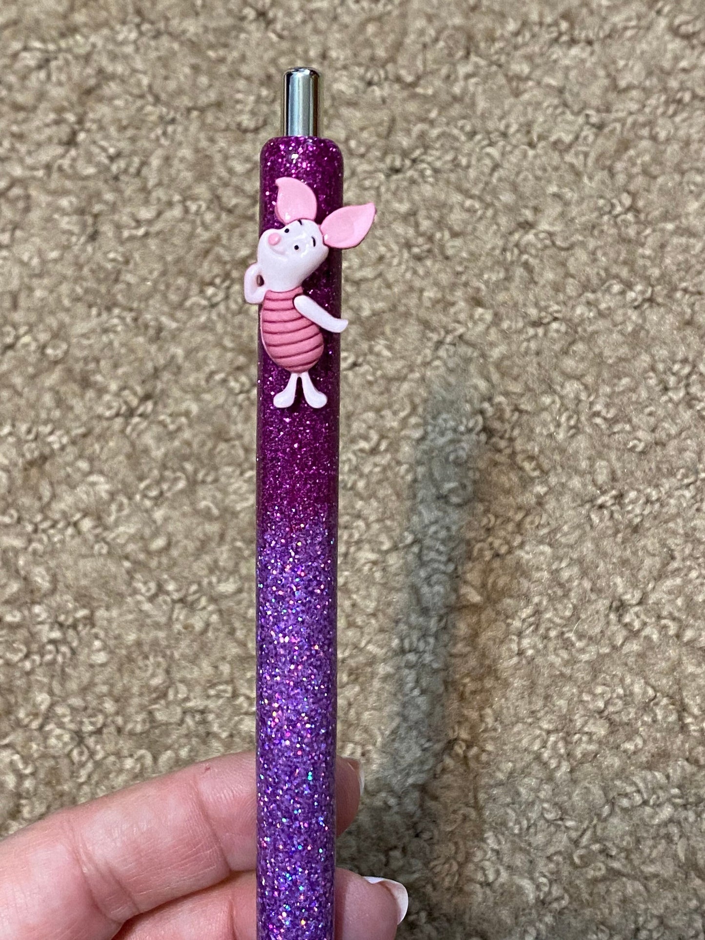 Glitter Gel Character pens, Mouse, Unicorn, Cat, Fairy & More