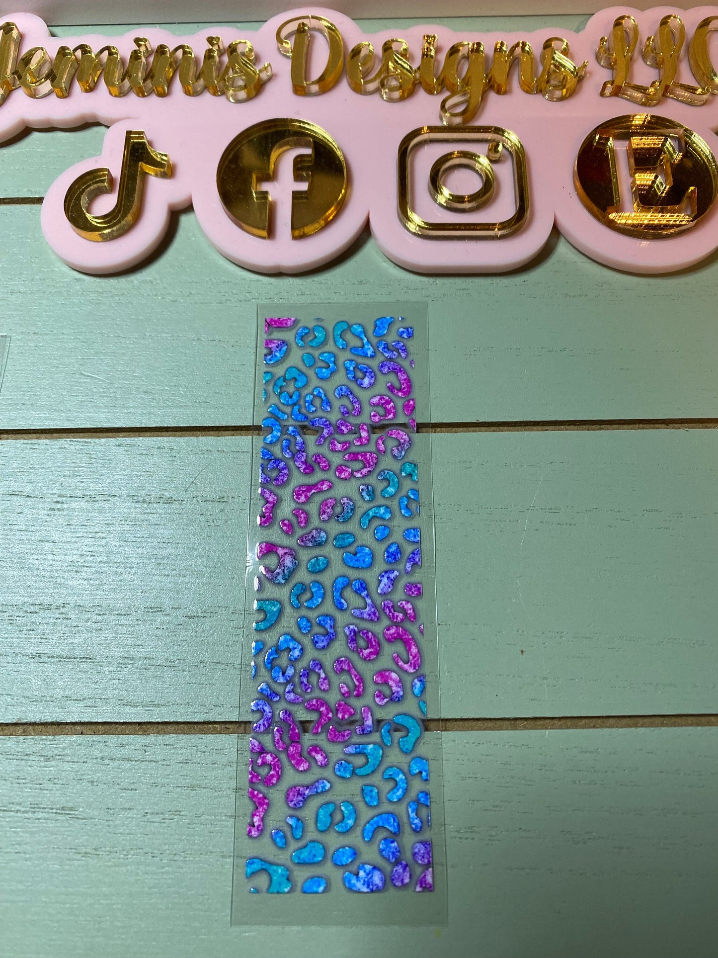 Choice of pattern uvdtf Pen wrap,work with most pens, butterfly/ mom life / leopard uvdtf wrap