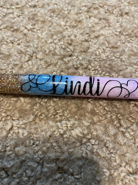 Glitter beach pens, Custom Glitter Pens-Vibrant colors, many colors to choose from