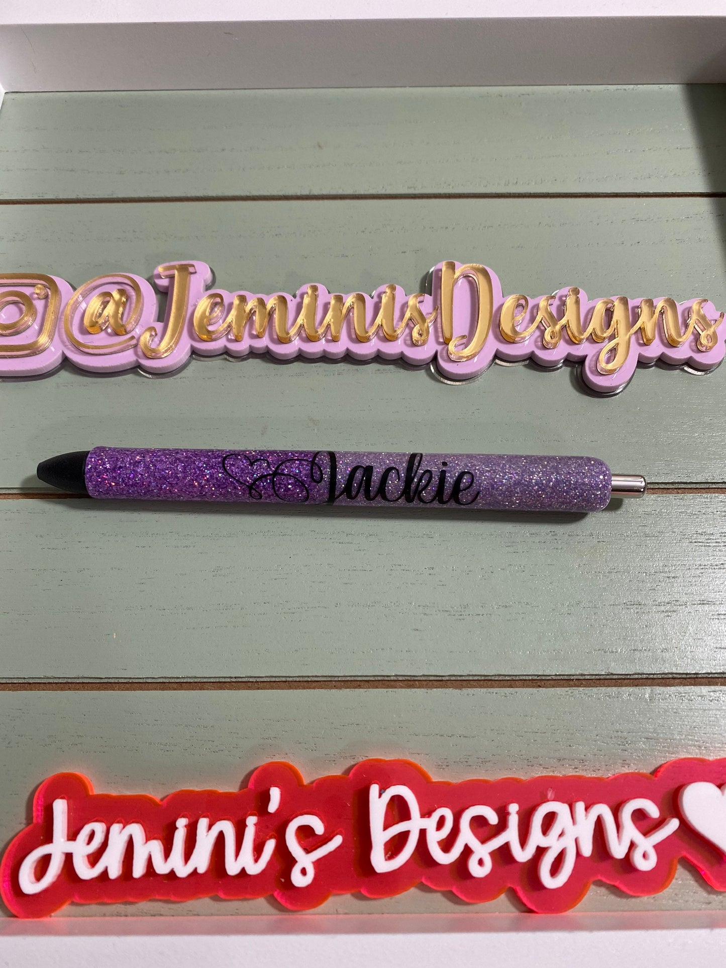 personalized lavender glitter gel Pen/Glitter Gel pen, your name glitter pens, lavender  glitter pens, lavender/purple customized  pen