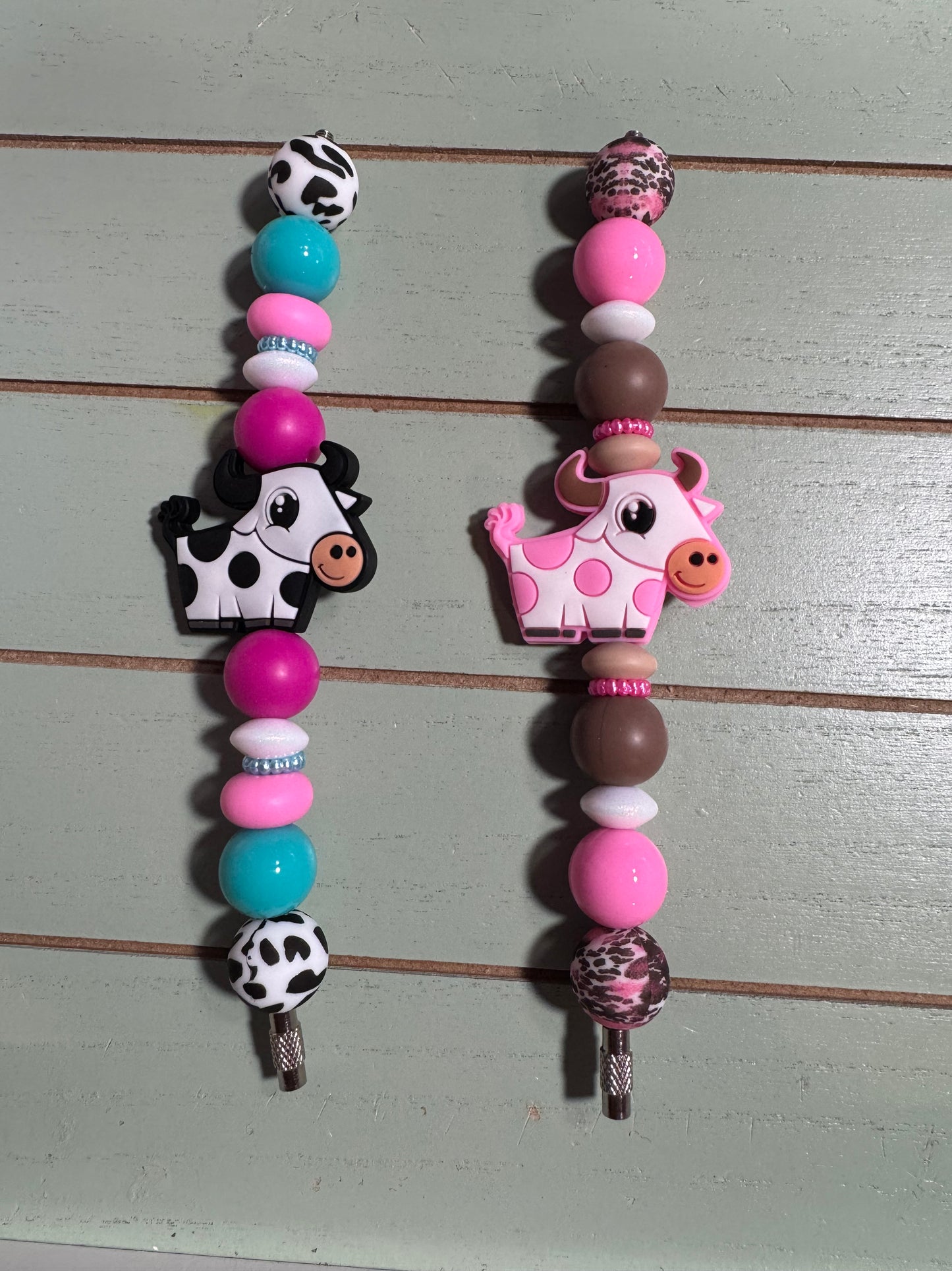 Tumbler charm accessory, cow tumbler bead charm, beaded tumbler charm, tumbler handle charm, tumbler cup charm