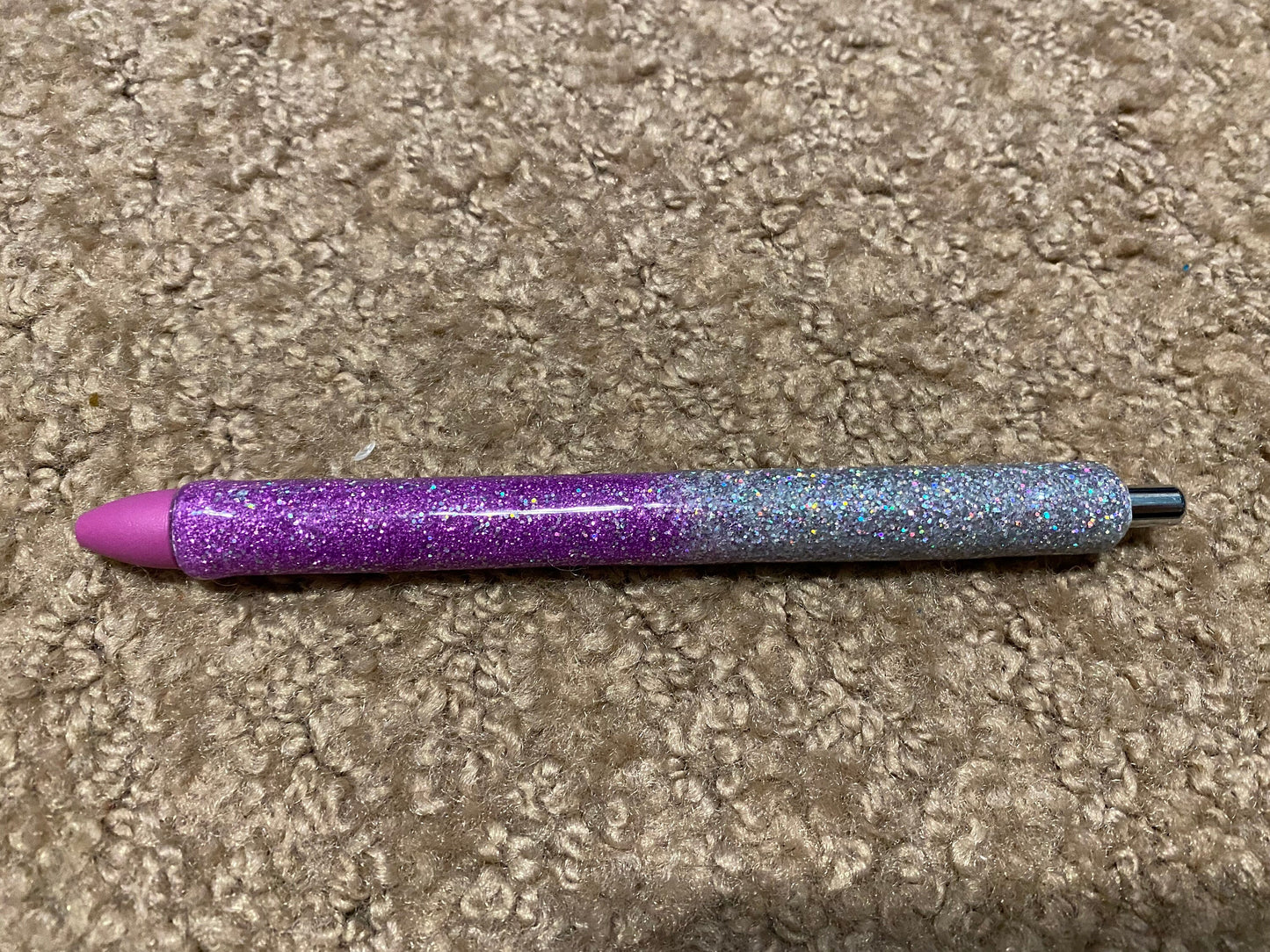 Glitter Pens, Glitter Gel Pens- Silver & Purple